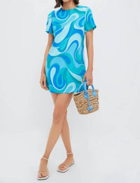 Hyacinth House - Retro Geo Duffy Mini Dress