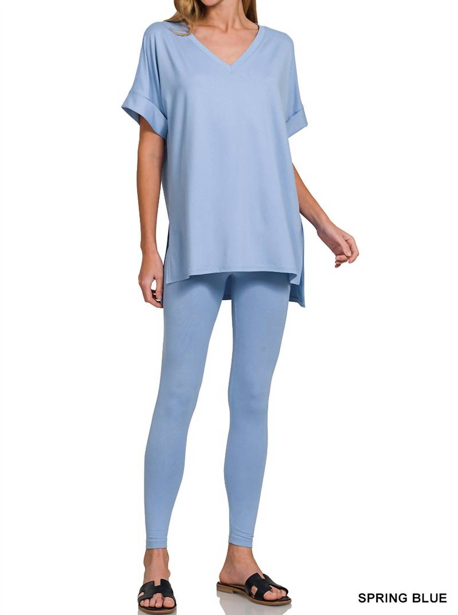 Zenana - Brushed Loungewear Set