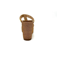 Exe Women's Valeria Wedge Sandal in bronze tan - women's sandal - view 5