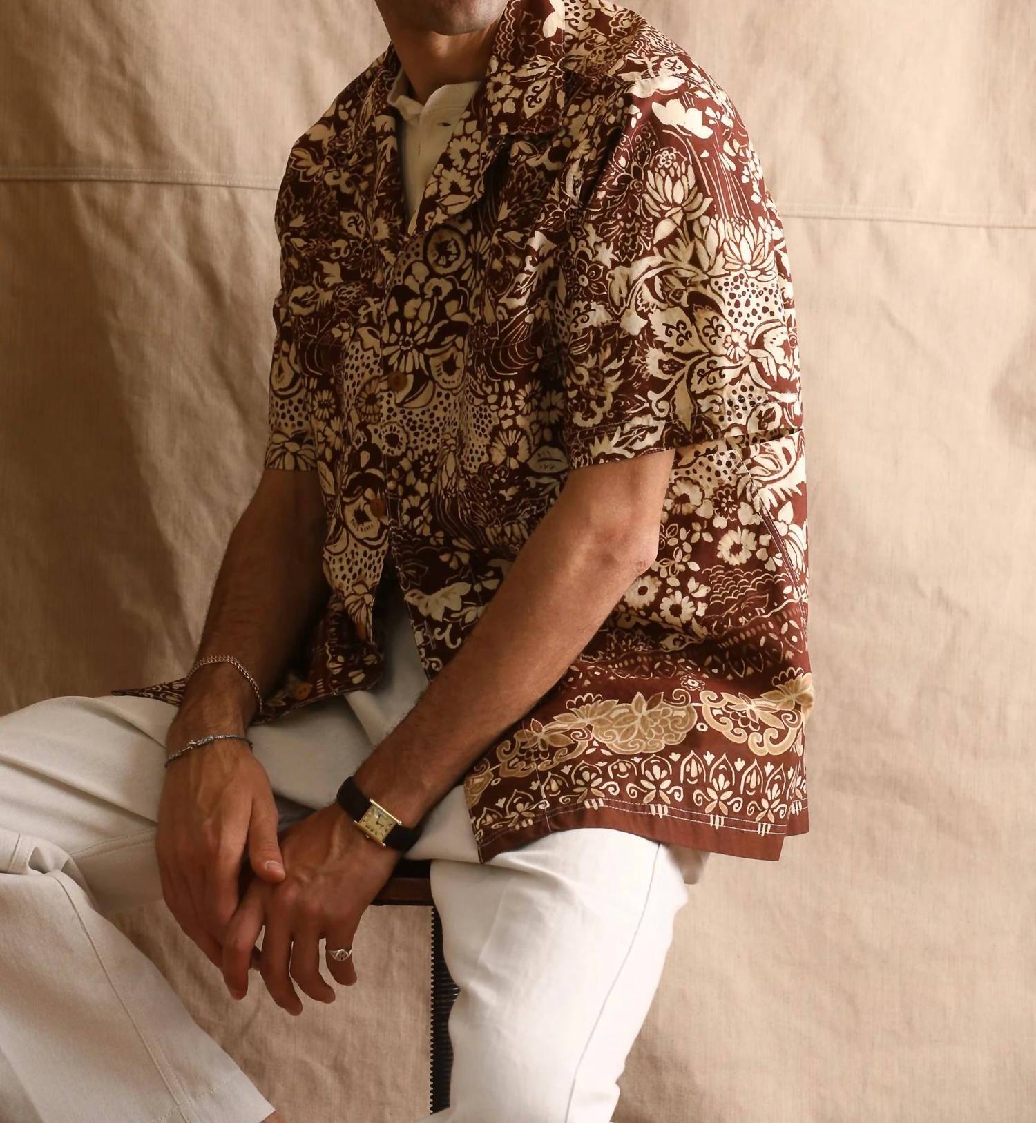East Harbour Surplus - Miami Collared Camp Shirt