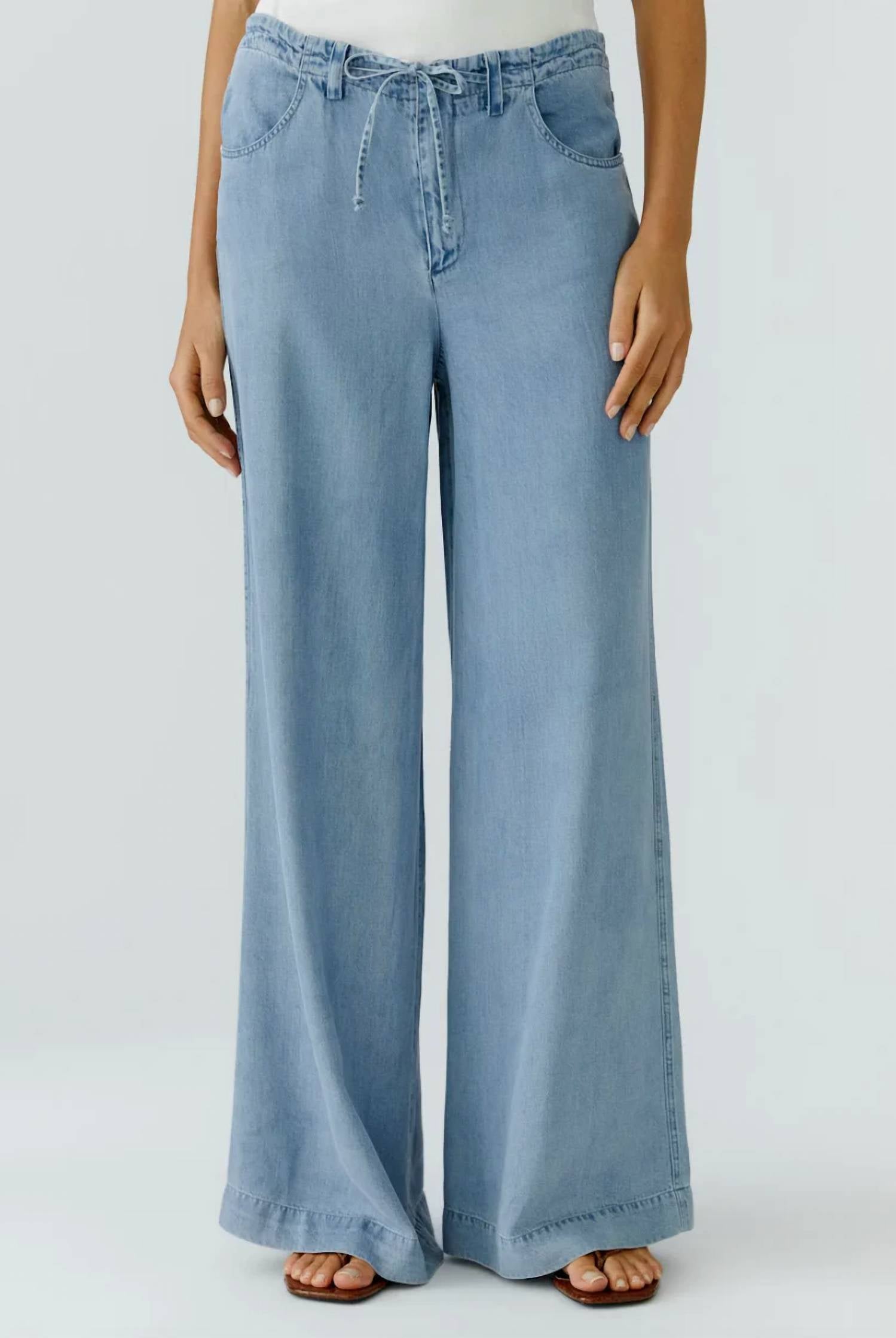 Oui - Wide Leg Jeans