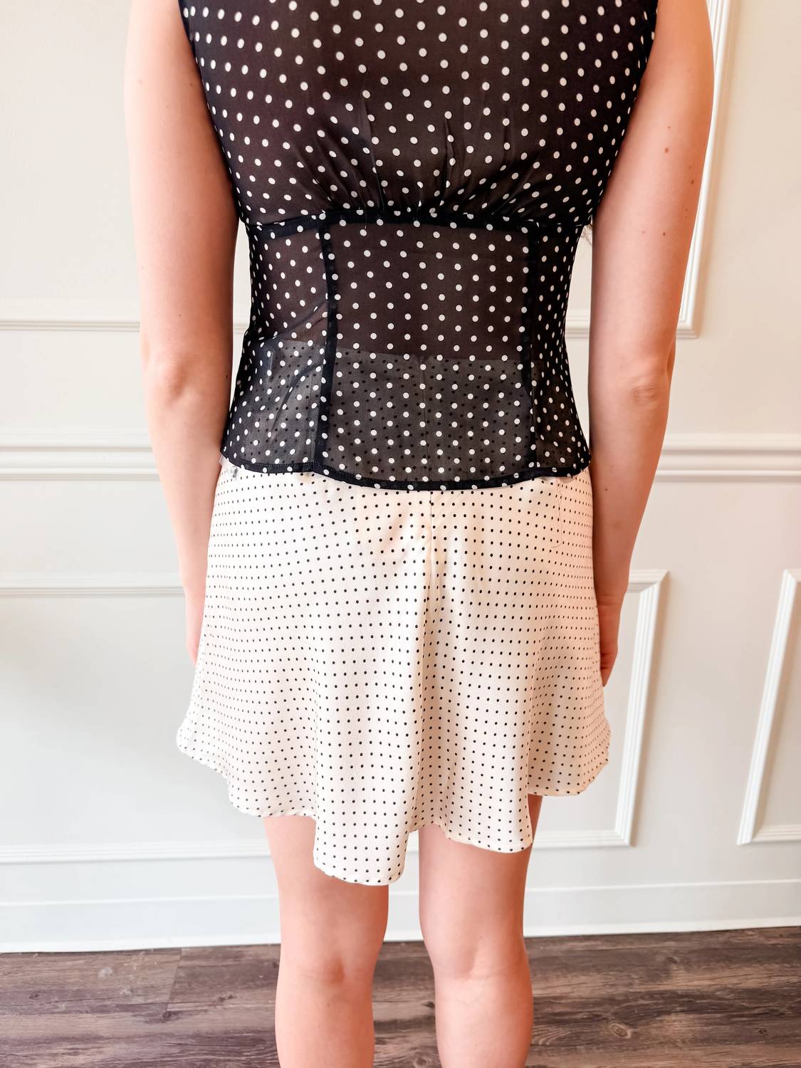Dress Forum - Timeless Dot Mini Skirt