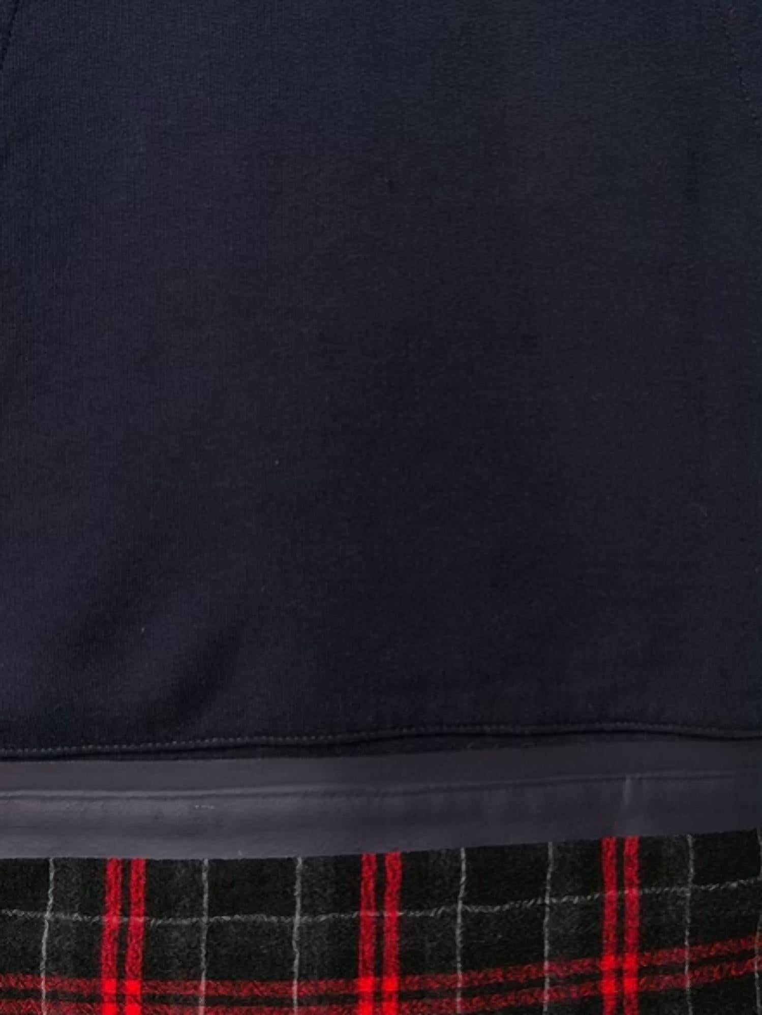 Marni - Men's Plaid Trim Hoodie