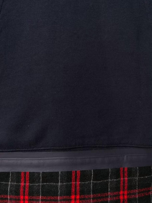 Marni - Men's Plaid Trim Hoodie