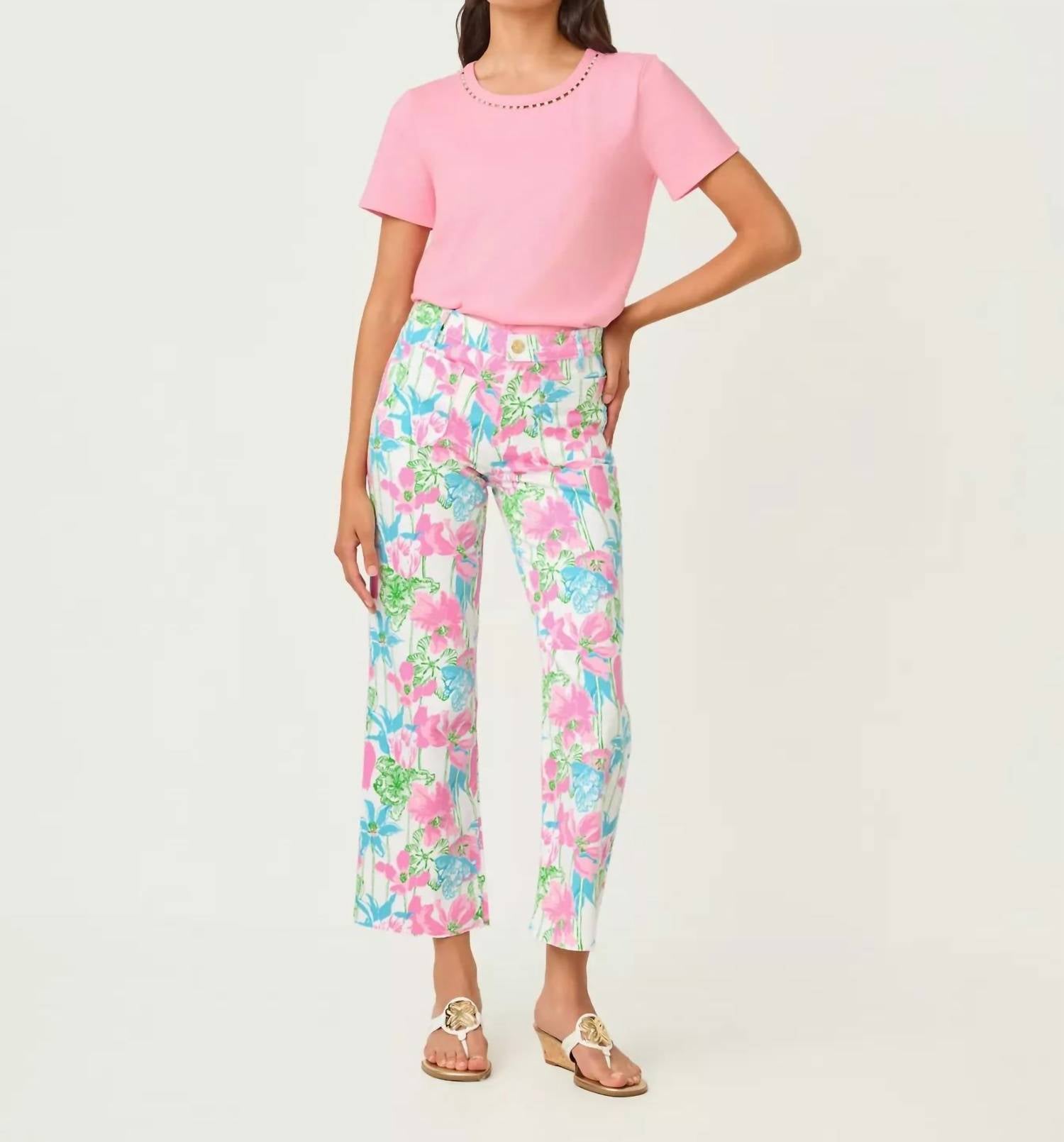 Lilly Pulitzer - Harleen High Rise Crop Jean