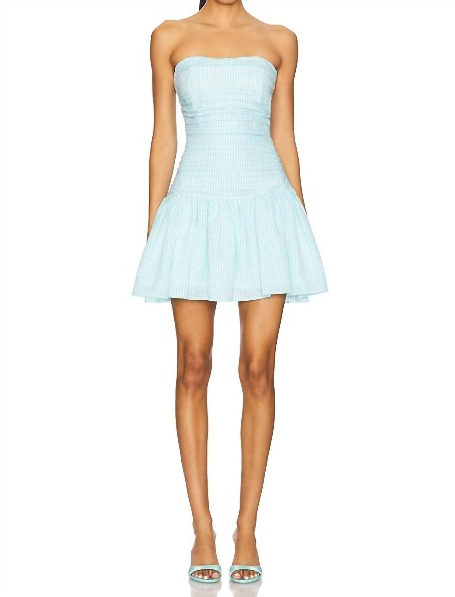 Line And Dot - Suree Gingham Dress