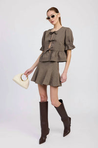 En Saison - Aubrielle Mini Skirt Set