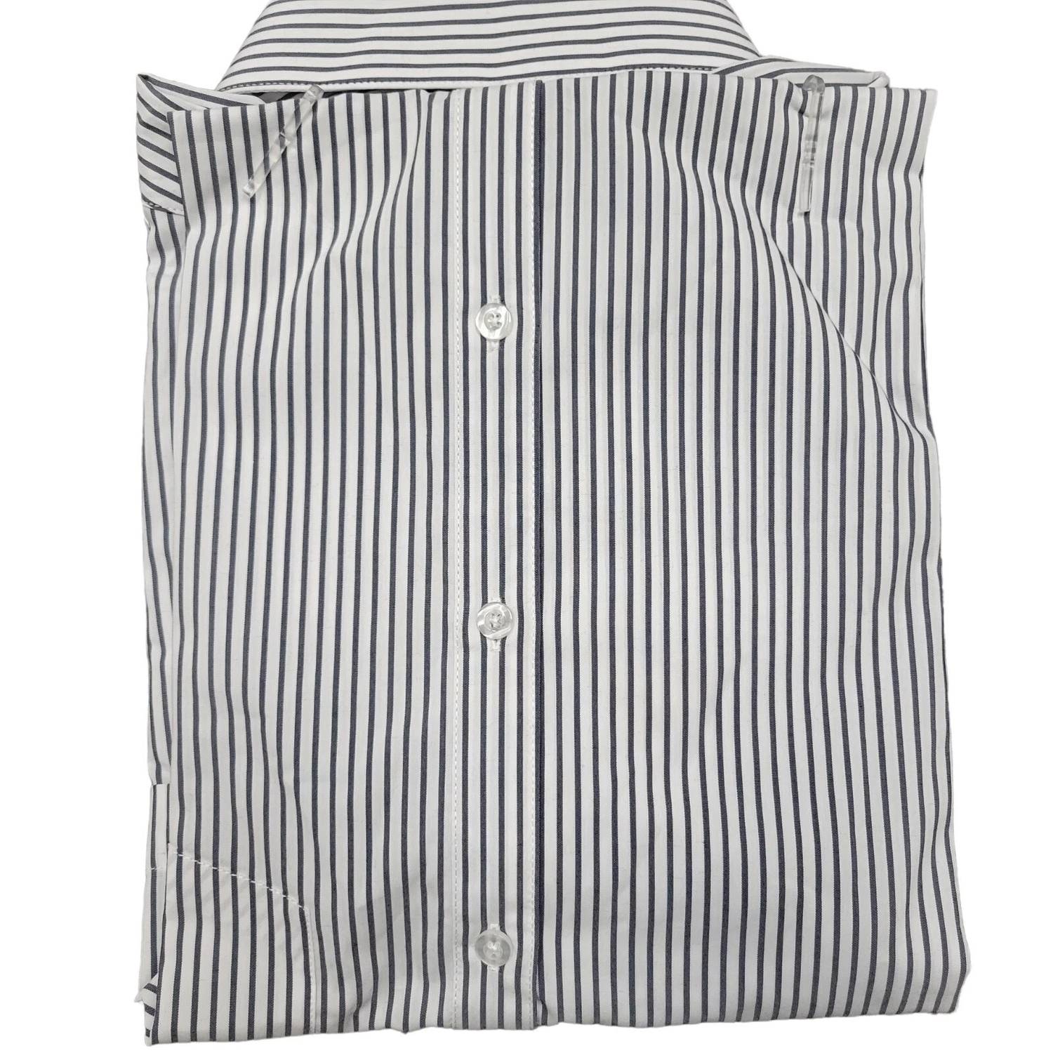 Galaxy By Harvic - Men's Long Sleeve Slim Fit Striped Shirt