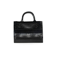Empire Jelly Tote Crossbody Bag in black - women's bag