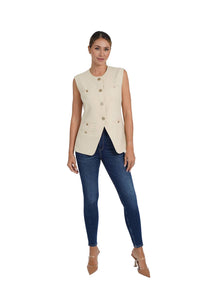 Love Token - Hailey Woven Vest