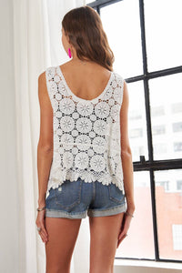 Adora - Crochet One Size Tank Top