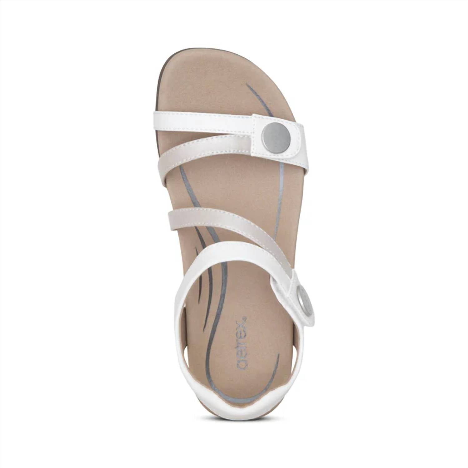 Aetrex - Women's Jess Adjustable Quarter Strap Sandal