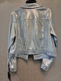 Insight - Metallic Denim-Inspired Jacket