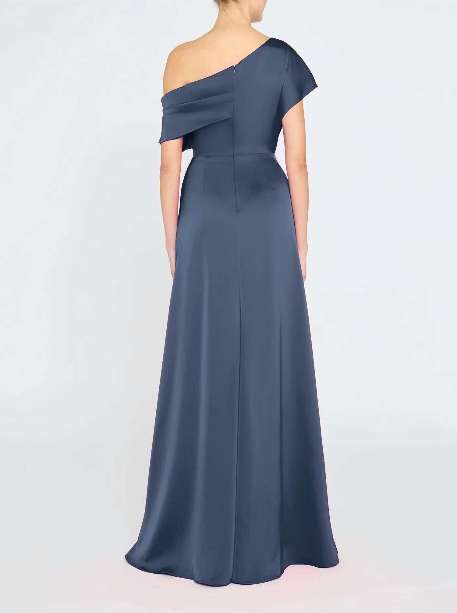 Theia - Kacey Asymmetrical Gown