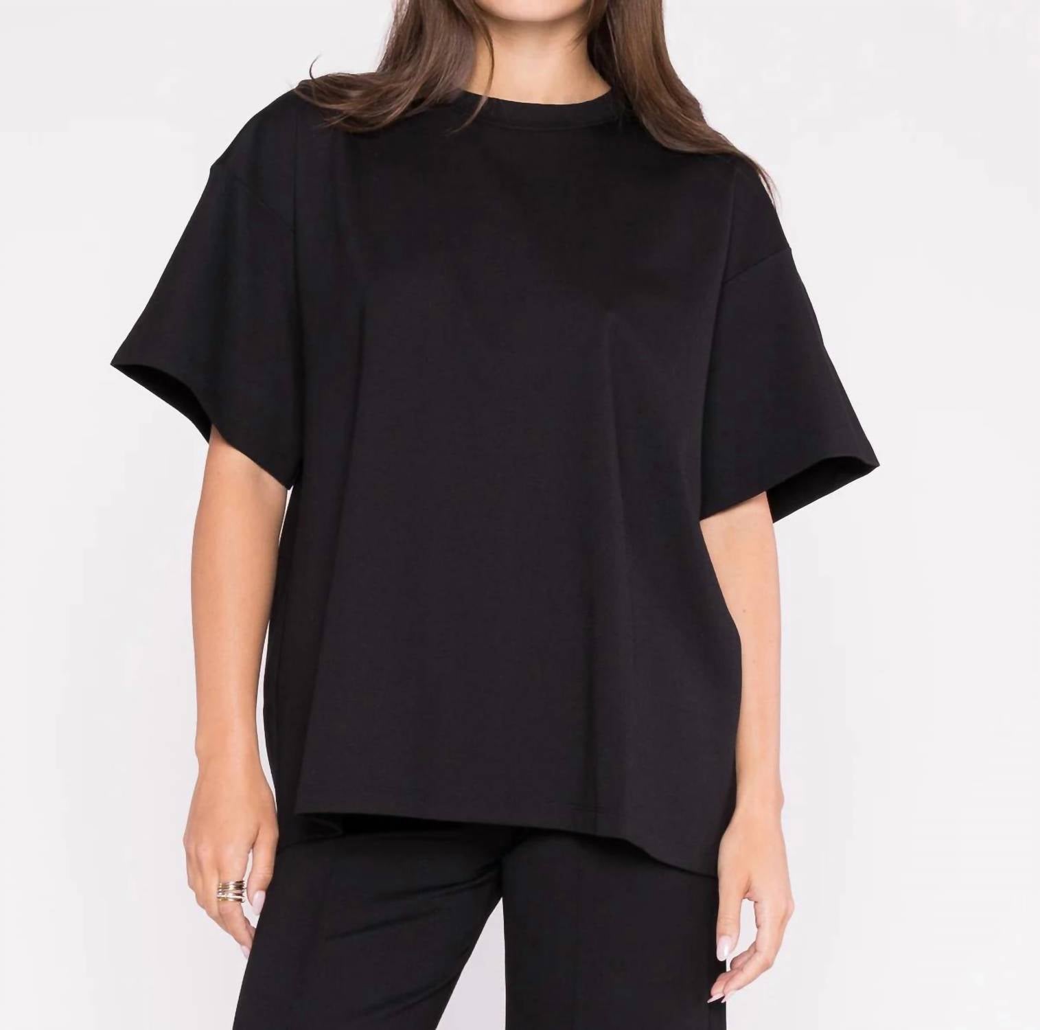 Ripley Rader - Ponte Knit Big Shirt