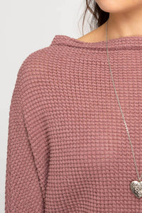 She + Sky - Off shoulder thermal