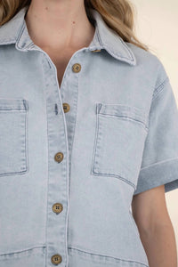 Kut From The Kloth - Kiko Boxy Camp Shirt