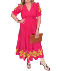 Ivy Jane - Women's Bolden Border Dress
