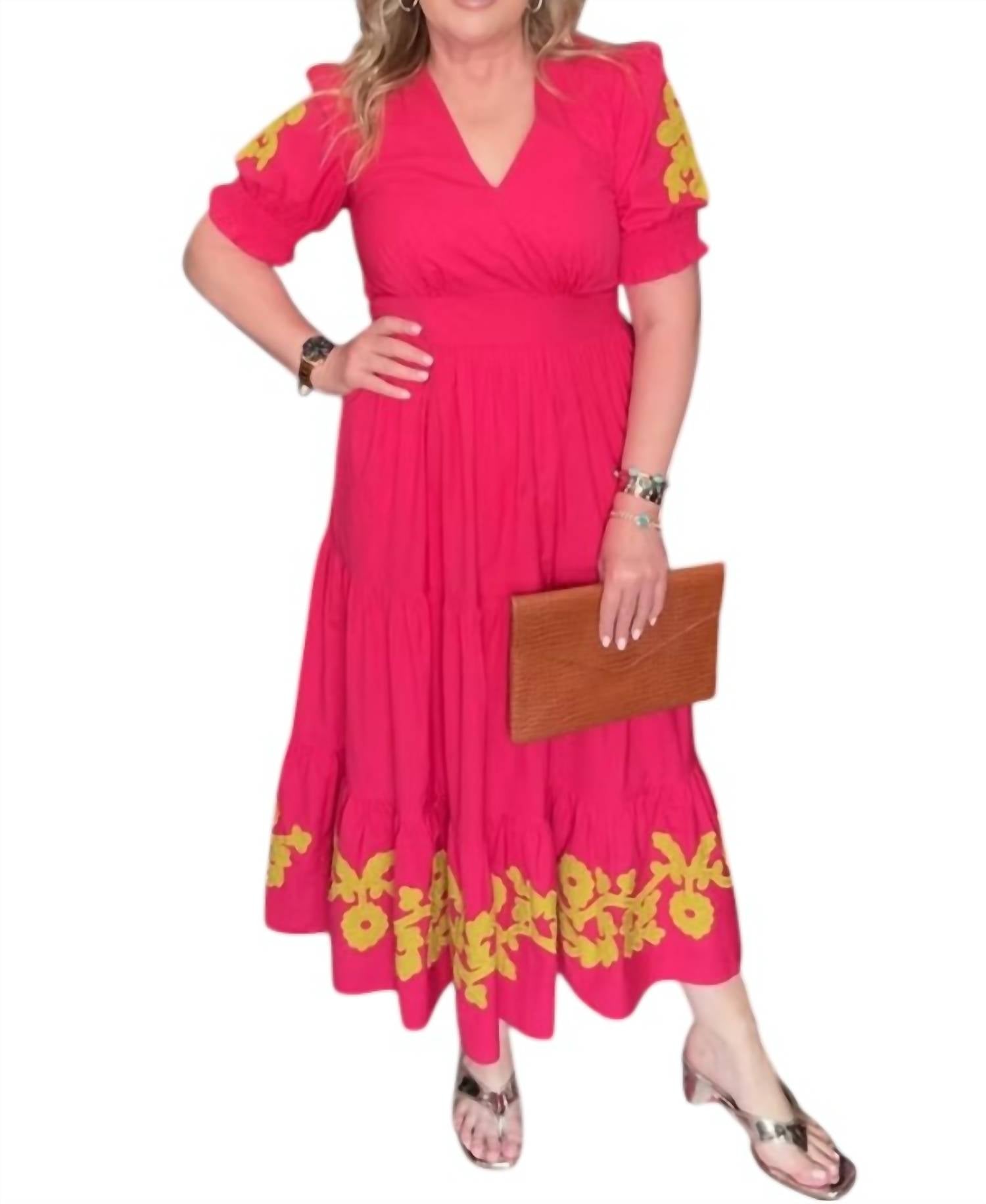 Ivy Jane - Women's Bolden Border Dress