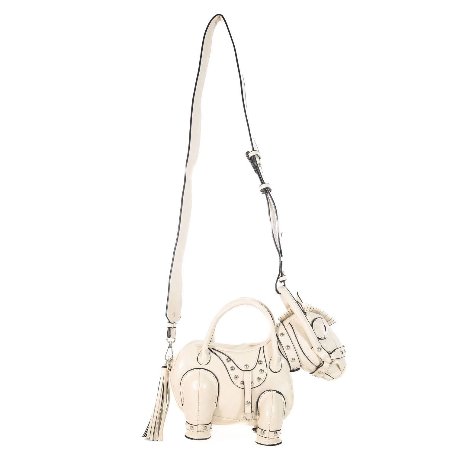 Timmy Woods Beverly Hills - Women's Belle The Pony Leather Collectible Bag