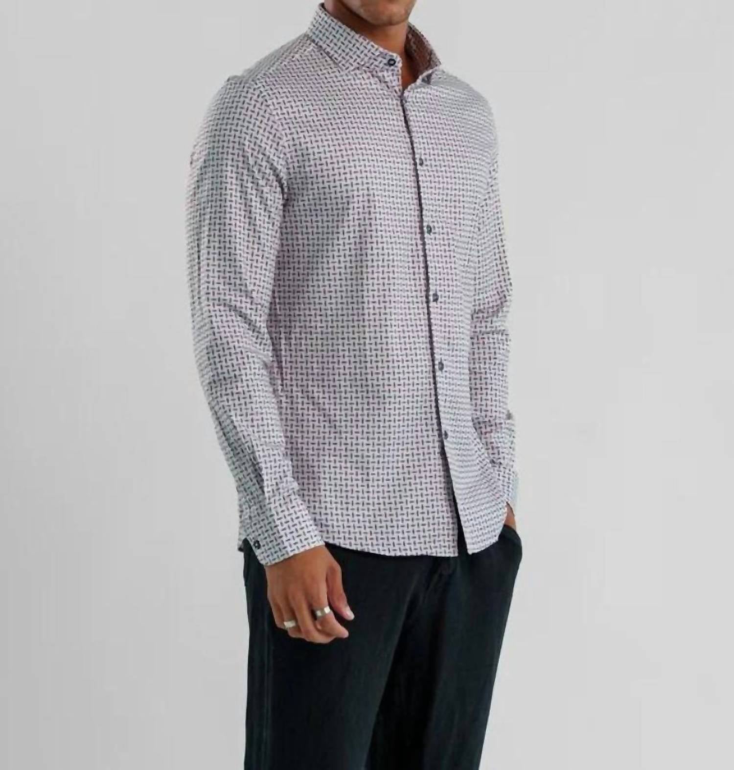 Stone Rose - Nova - Wireframe Long Sleeve Shirt