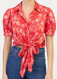 Cinq A Sept - Botanical Floral Abena Top
