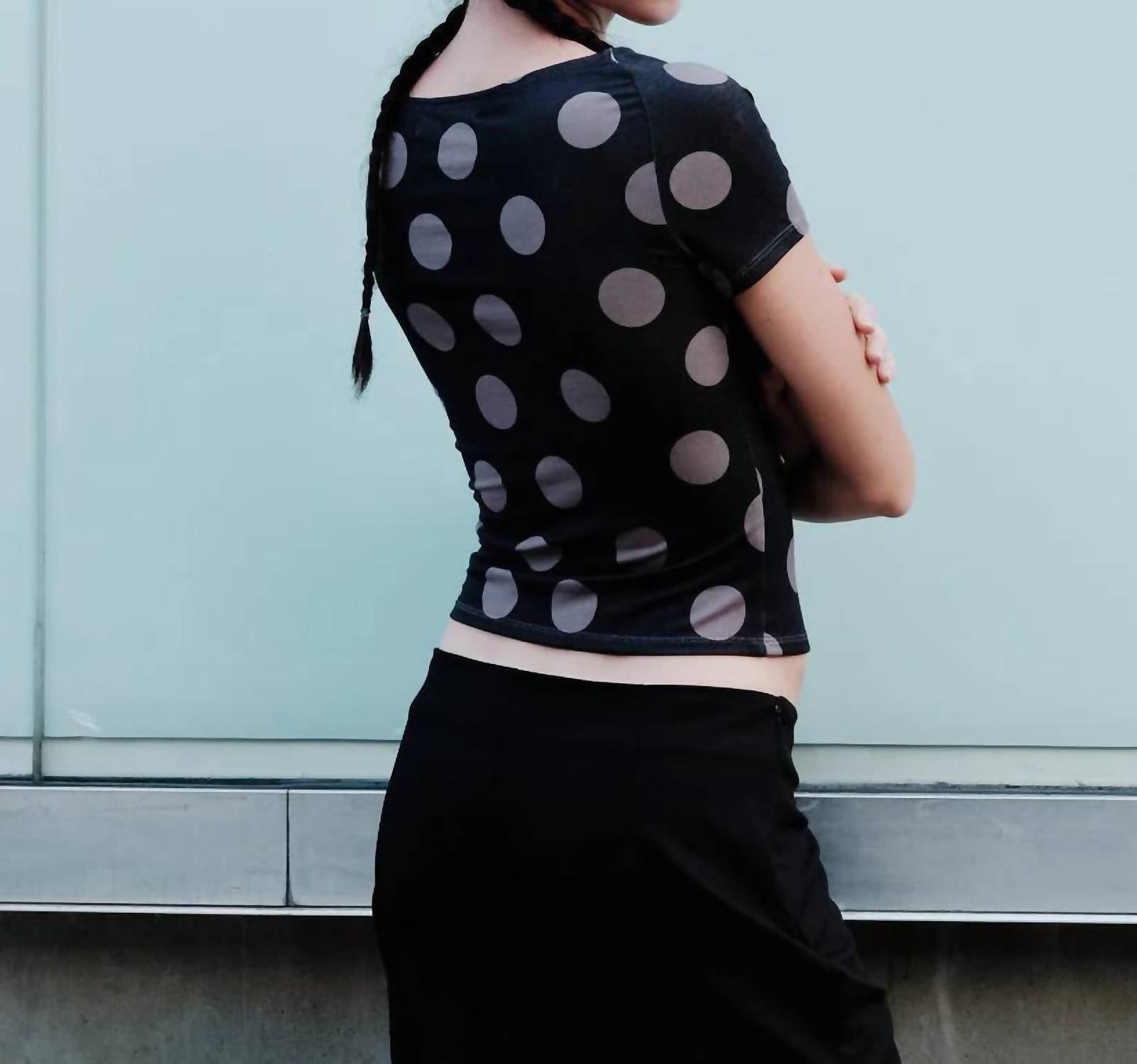 Woodrose Deli - Key Polka Dots Top