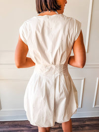 Steve Madden - The Gale Pearl Poplin Dress