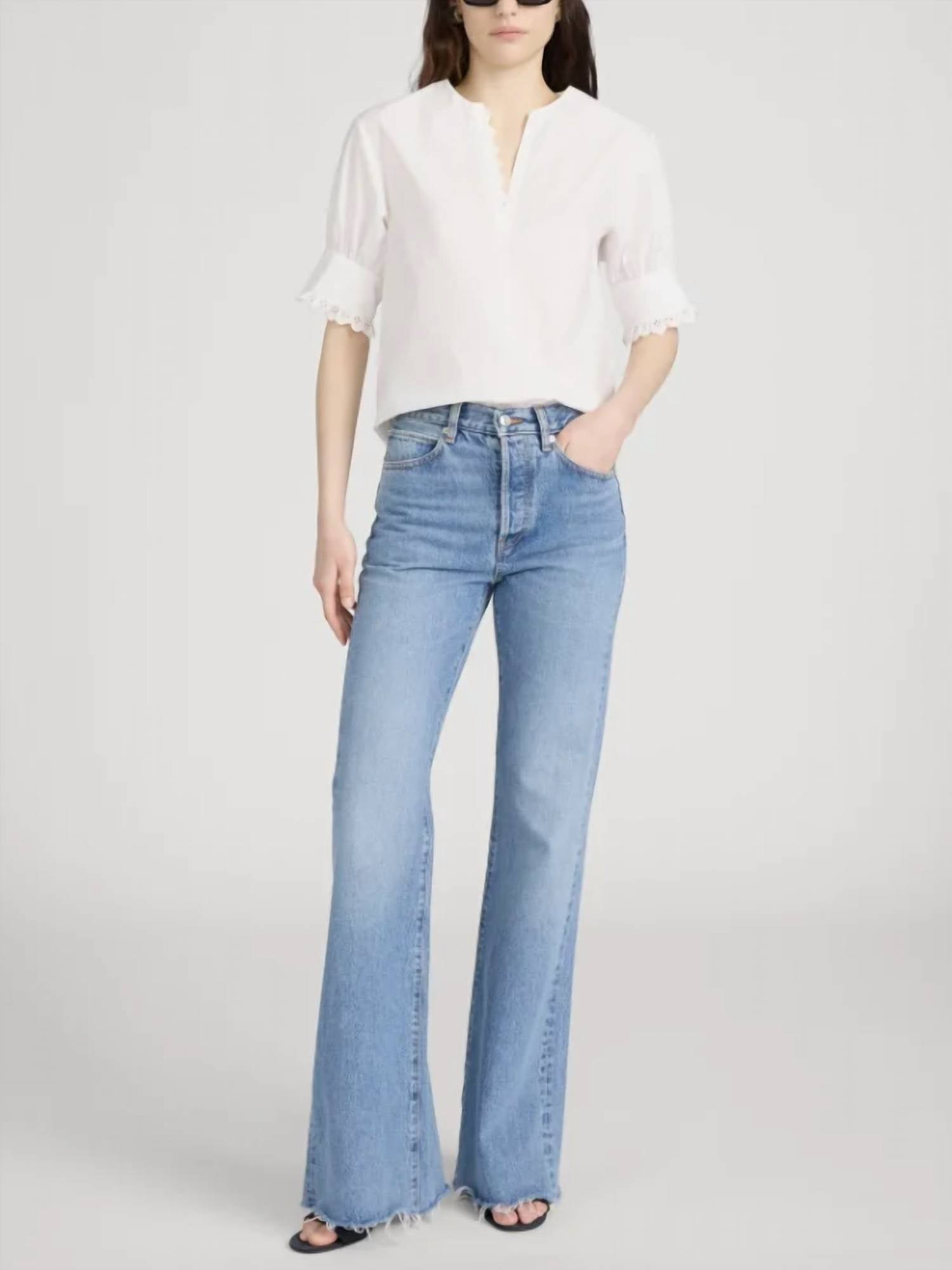 Frame - The Keepsake Popover Top
