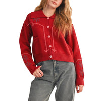 &Merci - Western Design Cardigan