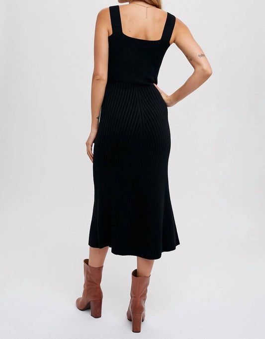 Bluivy - Rosalyn Sweater Midi Dress