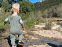Me & Henry - Boy's Niota Henley Romper