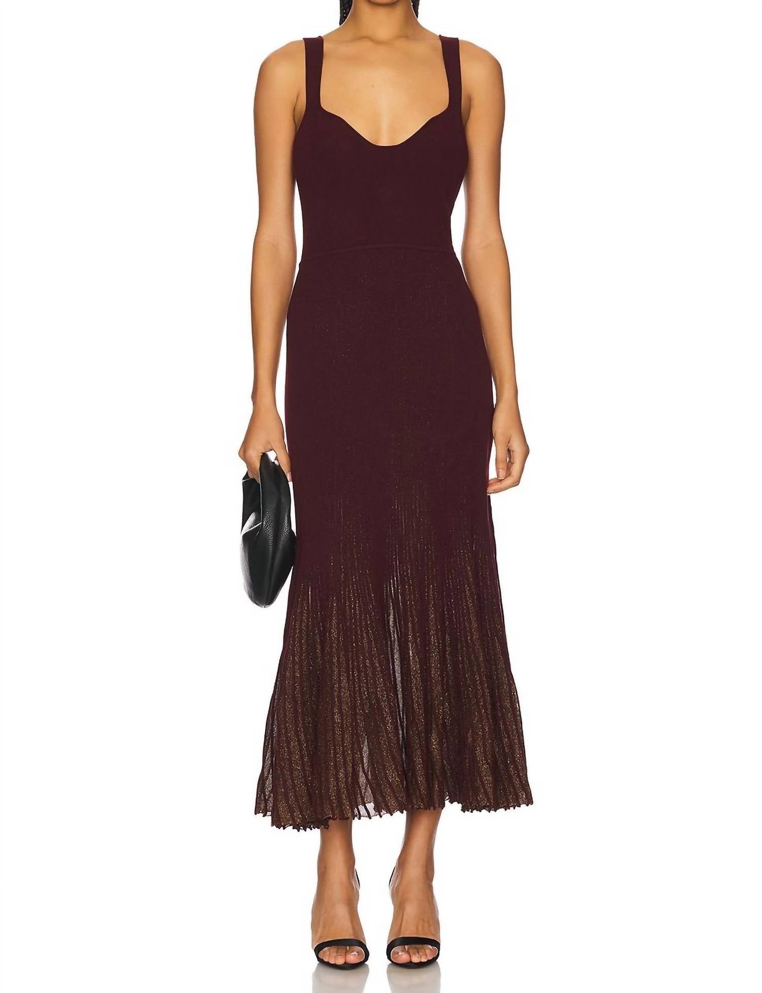 Ulla Johnson - Zariah Shimmer Sleeveless Maxi Dress