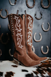 Liberty Black - Women's Regular Calf Suede Boot