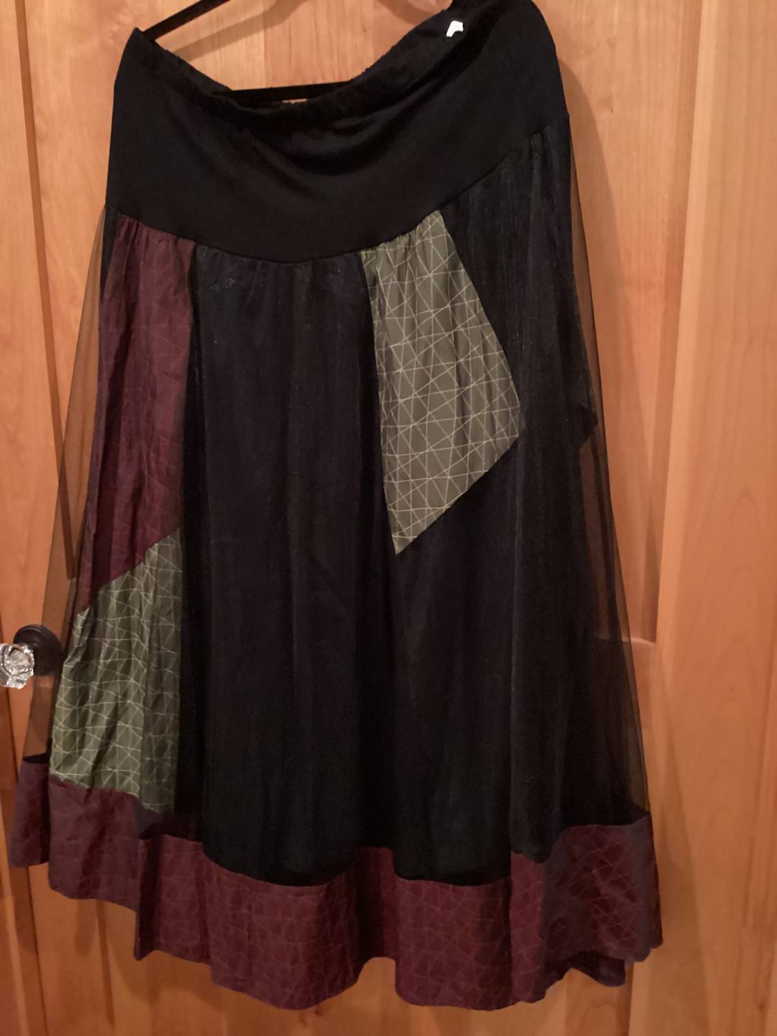Luukaa - Women's Tricolor Maxi Skirt