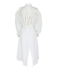Salvatore Ferragamo - Women's Long-sleeved Hooded Trench Coat