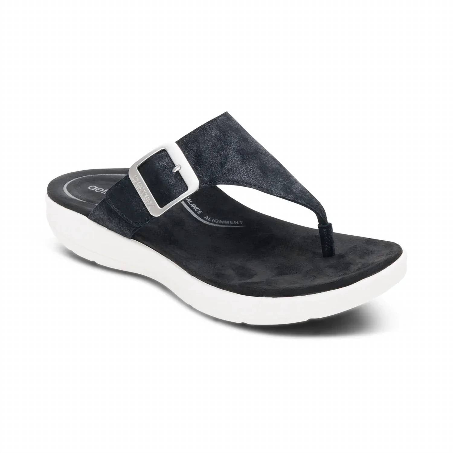Aetrex - Women's Donna Adjustable Toe Post Sandals