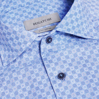 Bugatchi Uomo - Miles OoohCotton® Geometric Short-Sleeve Shirt