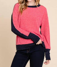 Emerald Collection - Solid Color Block Top - Plus