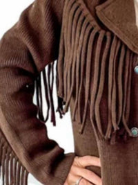 Tasha Polizzi - Jane Fringe Cardigan Jacket