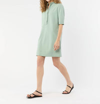 Ann Mashburn - Elbow Sleeve Frill Dress