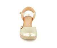 Andrea - Women's Wedge Ankle Strap Summer Shoes