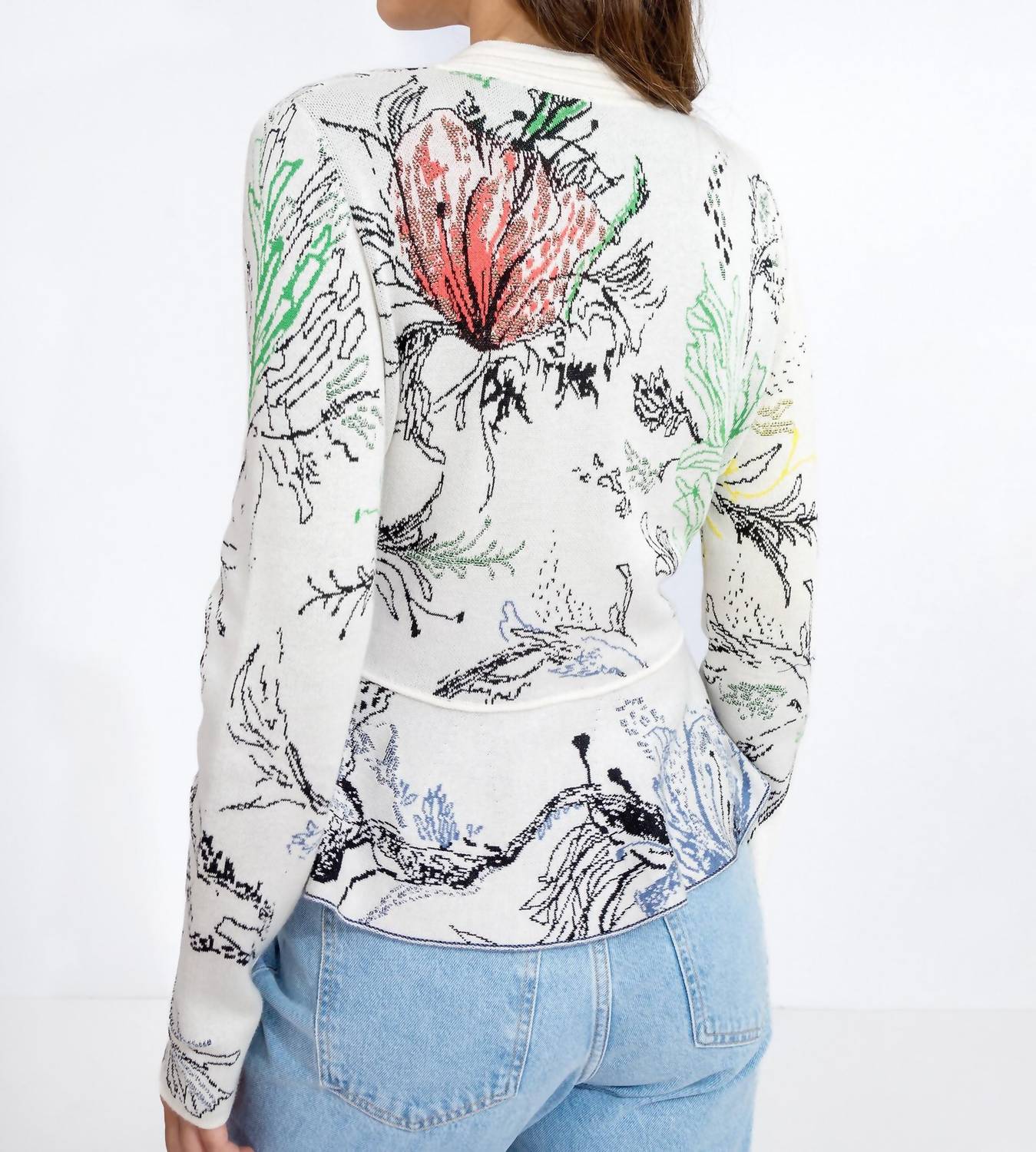 Ivko - Seabed Motif Cardigan