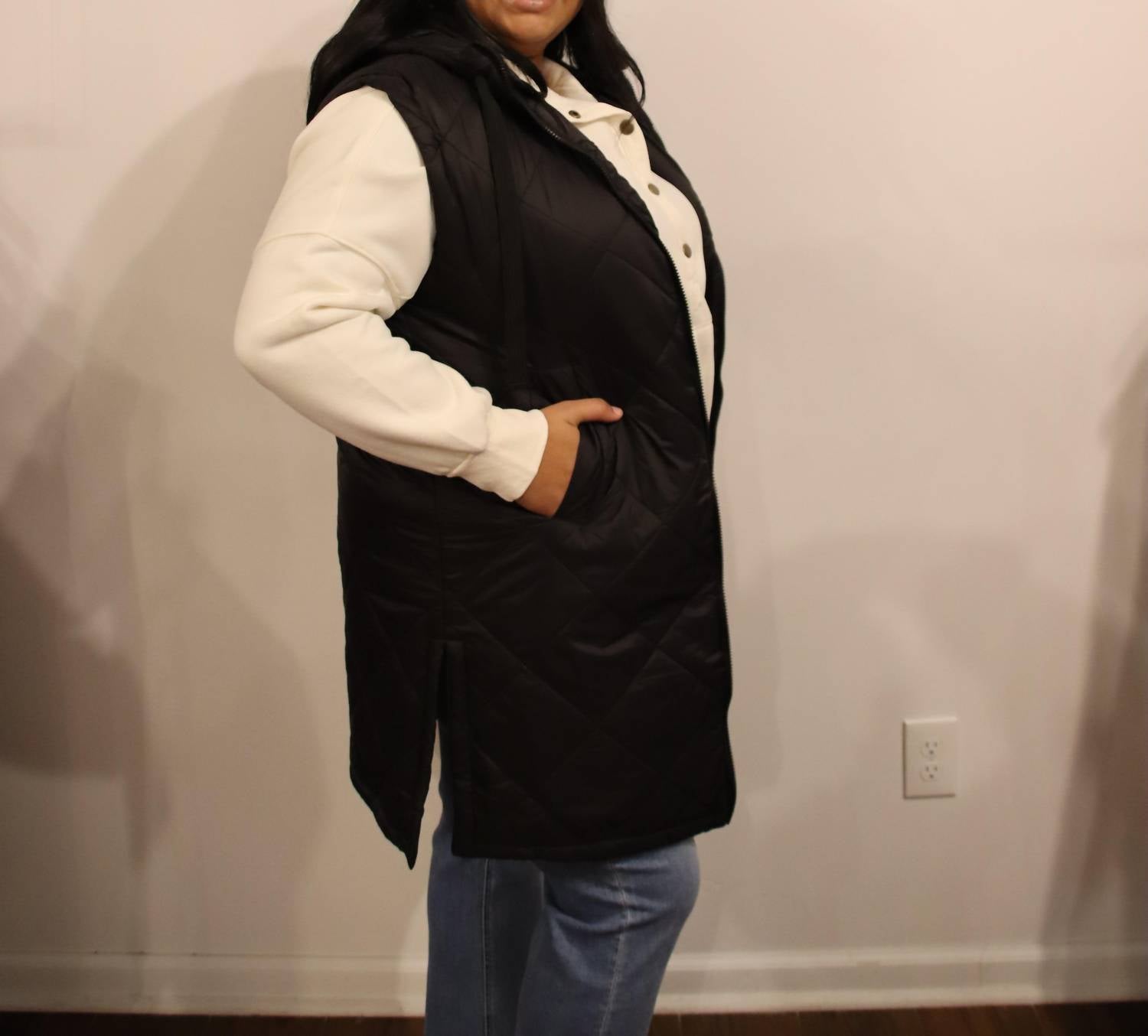 White Mark - Women's Diamond Days Puffer Vest