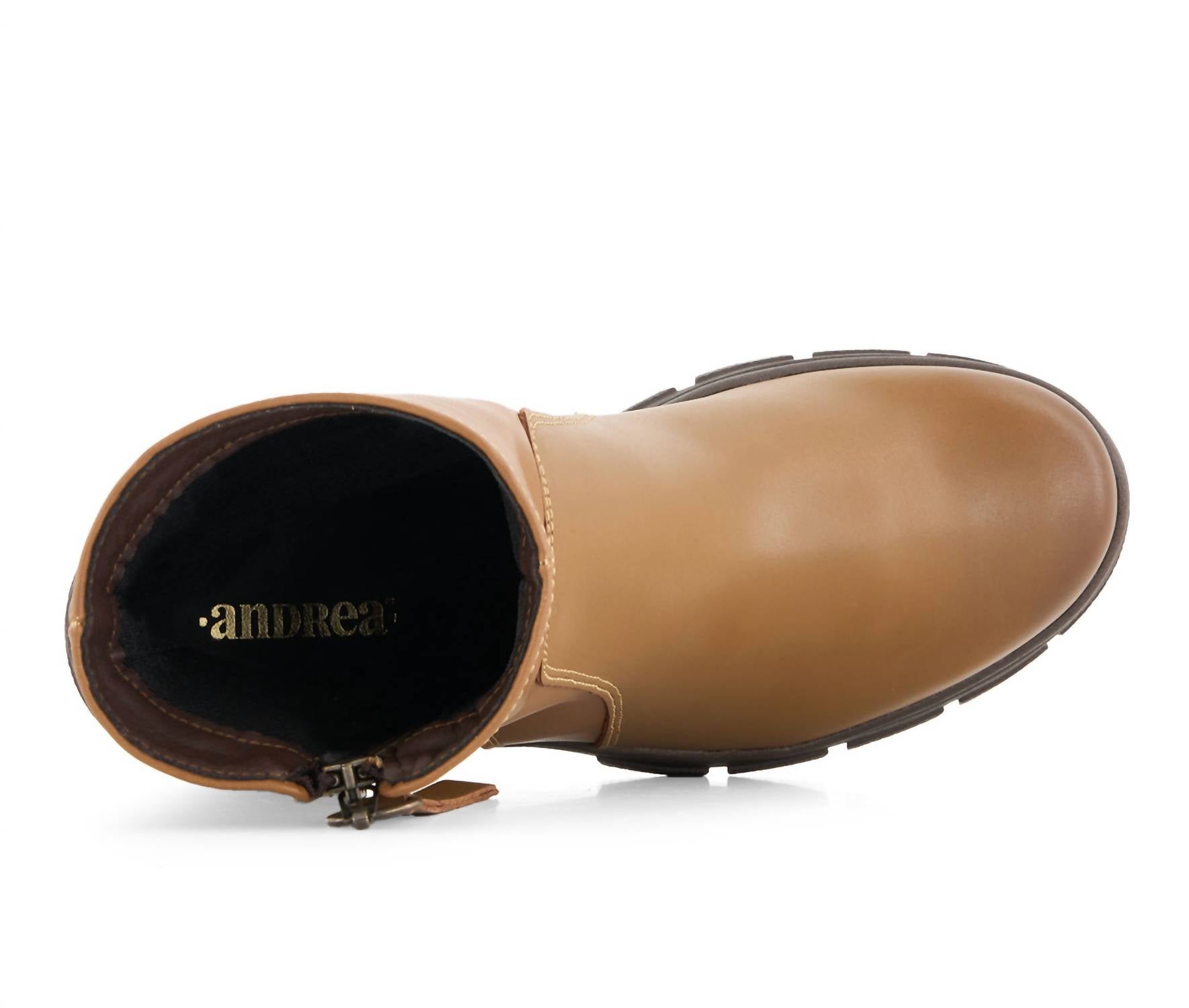 Andrea - Women's Leather Booties