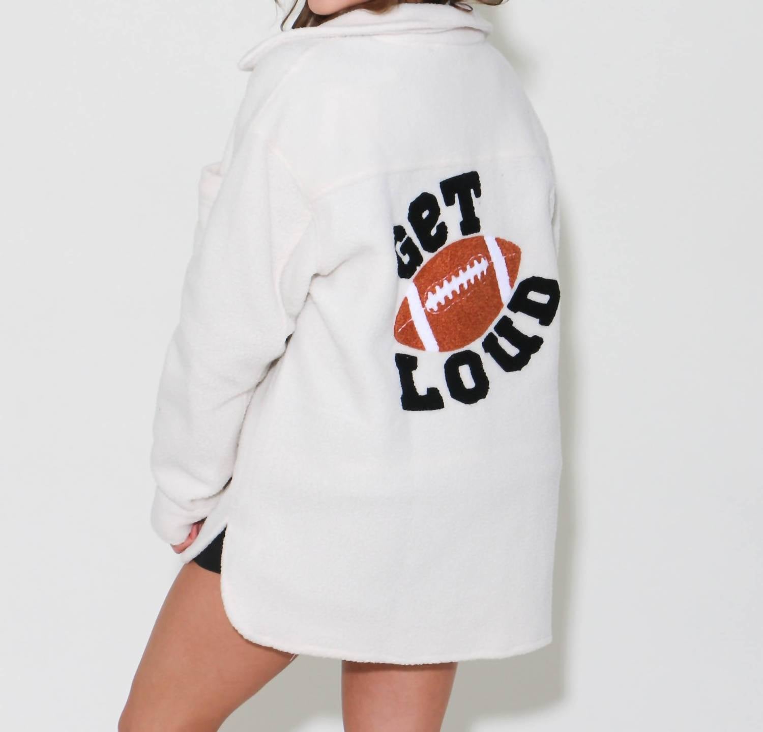 Shiraleah - Get Loud Sherpa Shacket