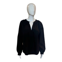 English Factory - Rhinestone Button Blouse
