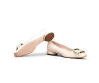 Roger Vivier - Women's Viv Choc Metal Buckle Ballerinas Flat Shoes