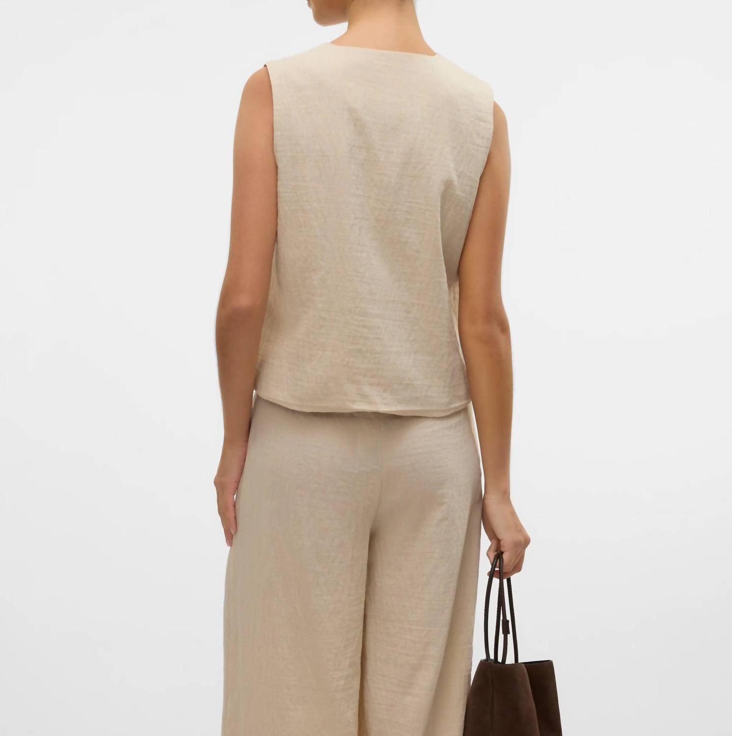 Vero Moda - Fea Tie-front Top