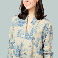 Uncle Frank - Toile Midi Dress